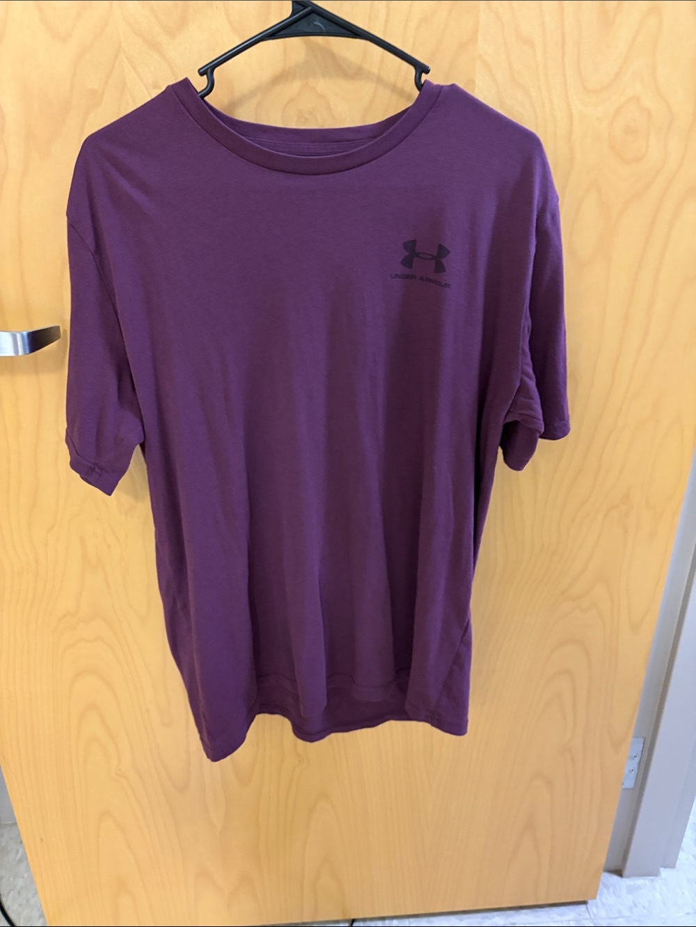 Under Armour Men’s Short Sleeve Tee — Deep Plum